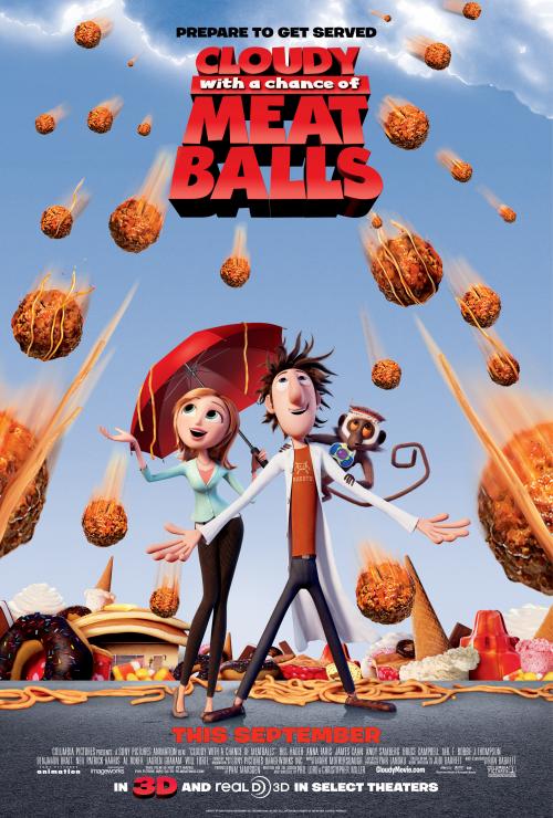 Cloudy with a Chance of Meatballs